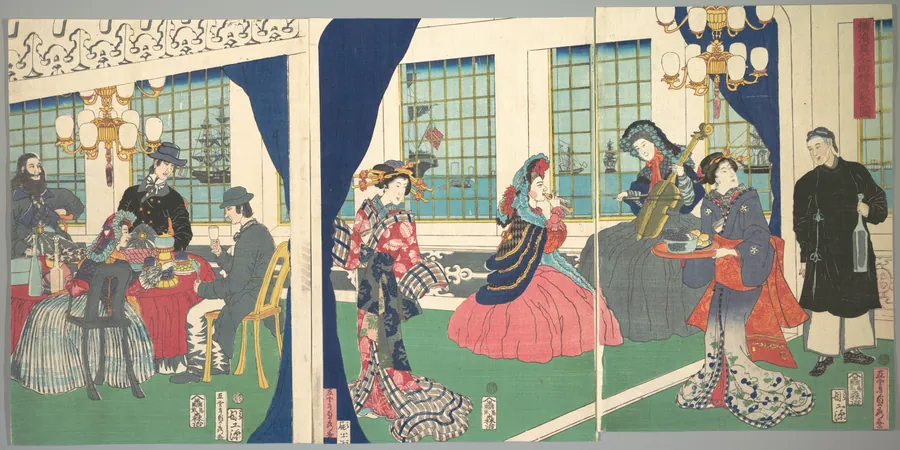 Print by Utagawa (Gountei) Sadahide