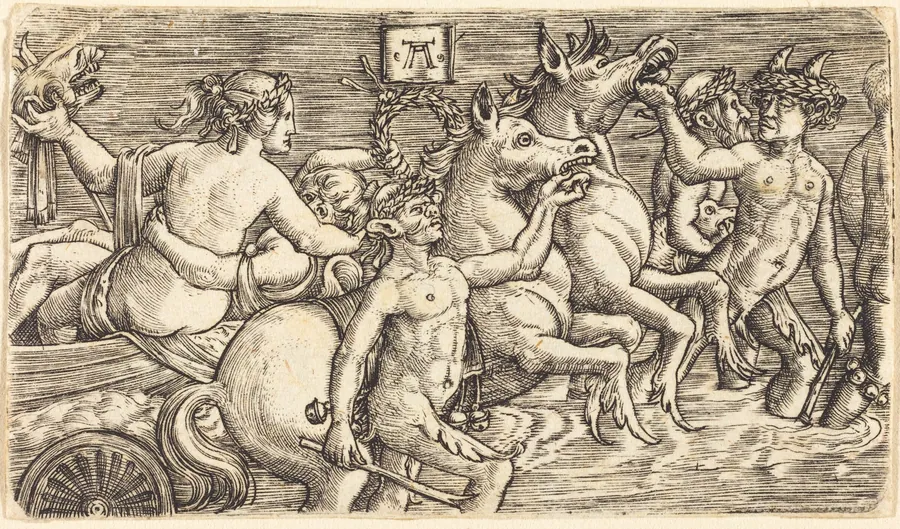 Triumph of the Sea-Gods by Albrecht Altdorfer