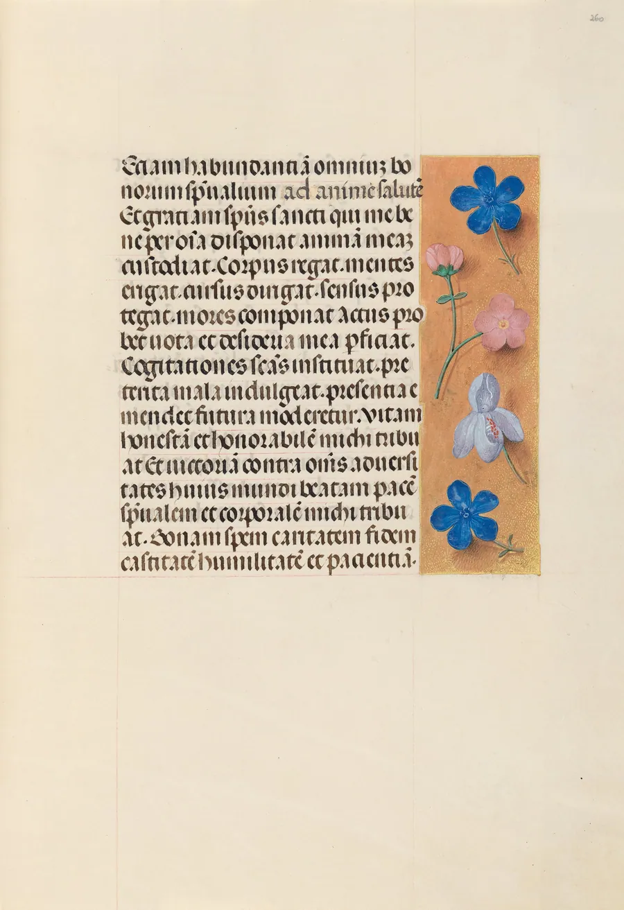 Hours of Queen Isabella the Catholic, Queen of Spain:  Fol. 260r by Master of the First Prayerbook of Maximillian