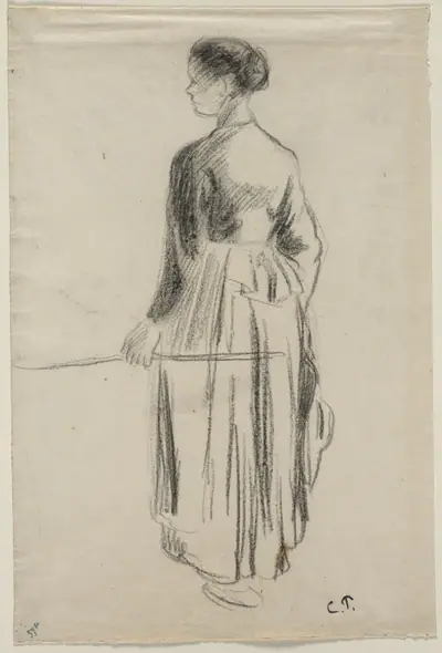 The Cowherdess, Eragny