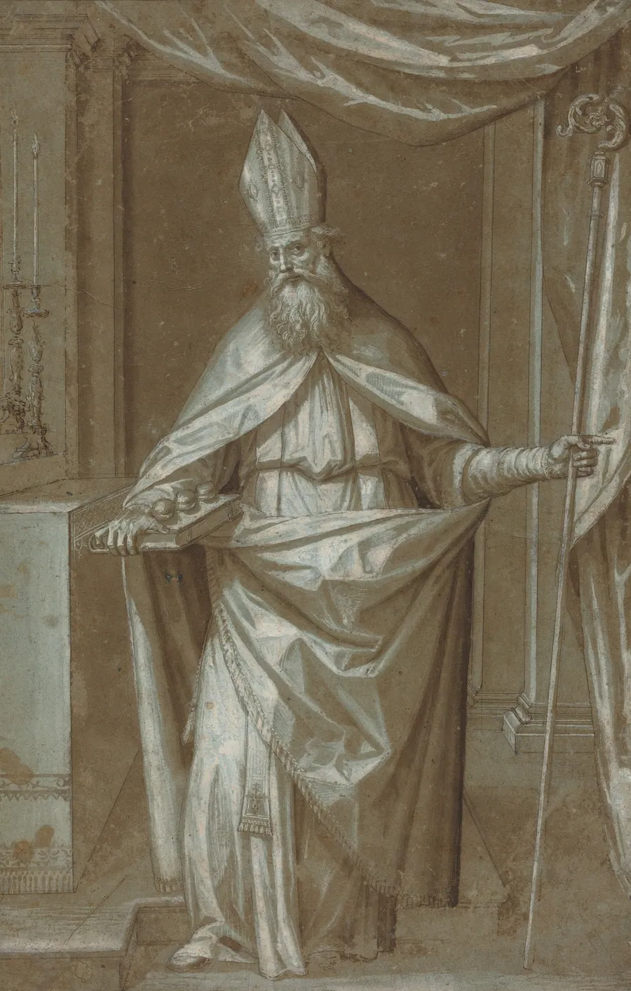 Saint Nicolas of Bari by Cesare Aretusi