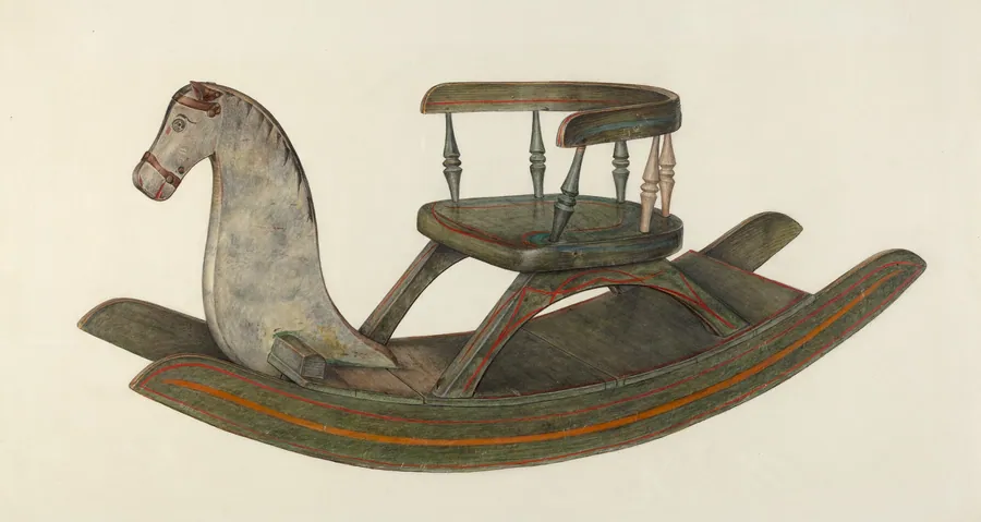 Hobby Horse by Mina Lowry