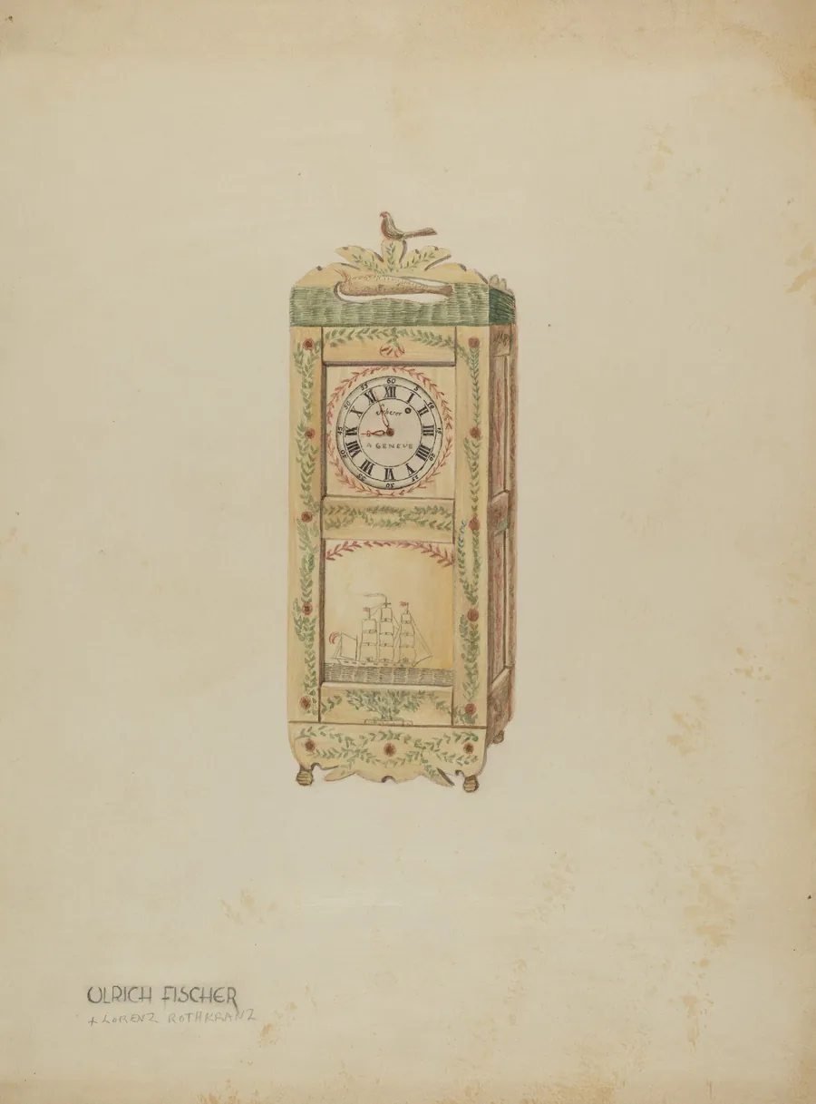 Watch Clock by Lorenz Rothkranz