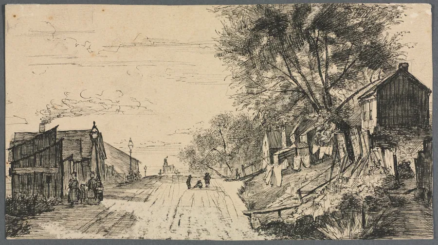 Spring Street, Cleveland by Otto H. Bacher