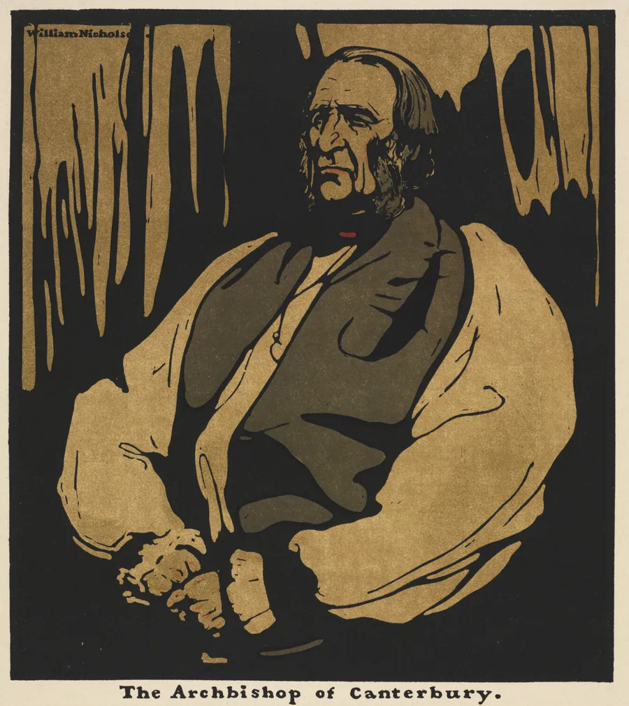 Twelve Portraits: The Archbishop of Canterbury by William Nicholson