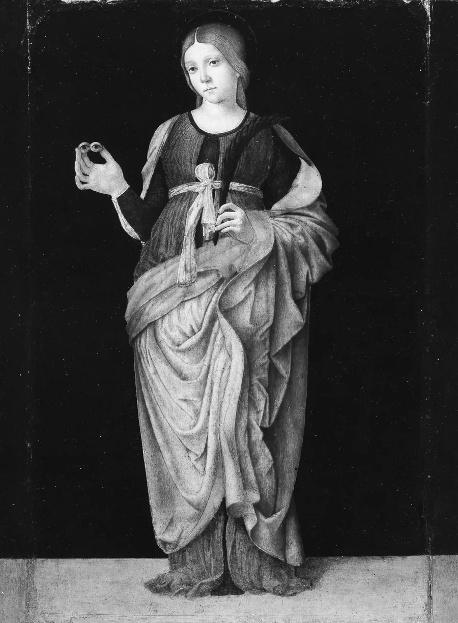 Saint Lucy by Francesco Zaganelli (Francesco di Bosio)