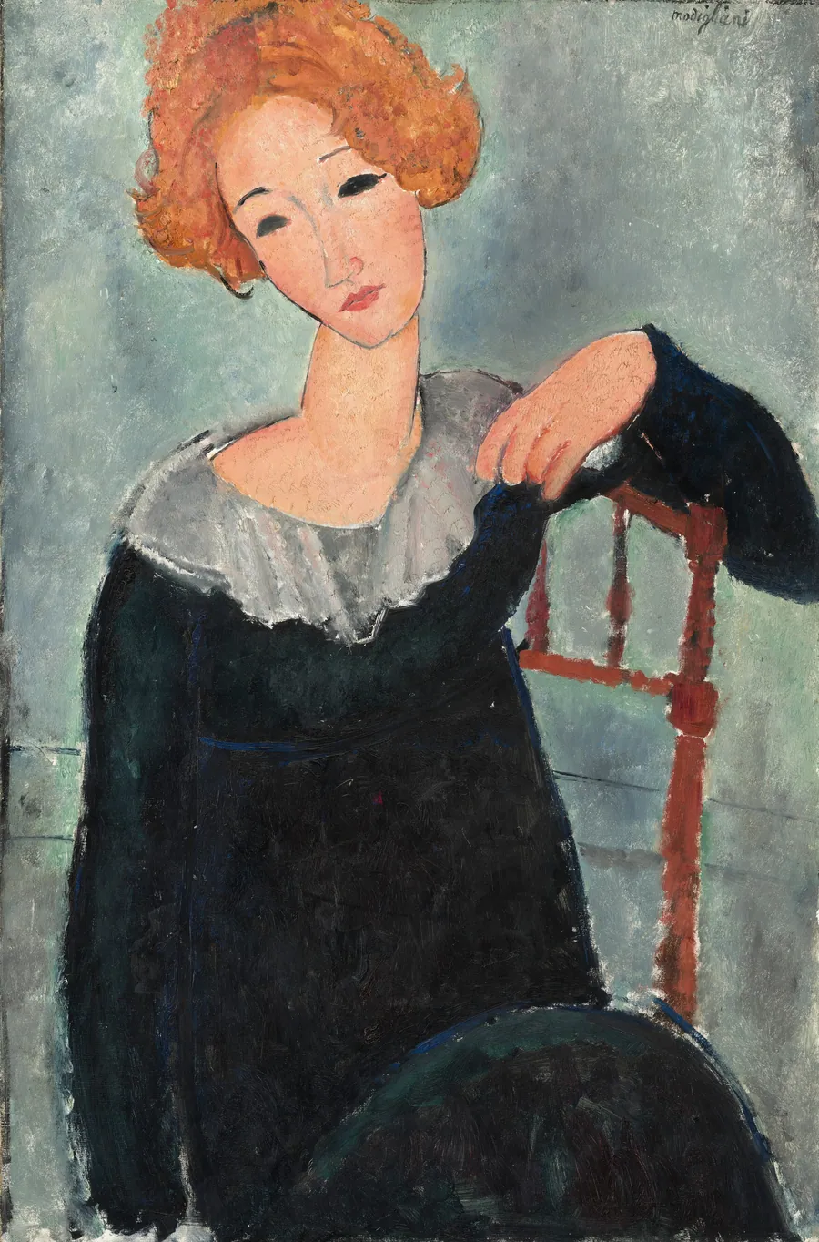 Woman with Red Hair by Amedeo Modigliani