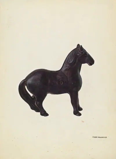 Toy Bank: Horse