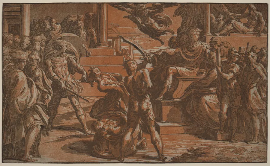 The Martyrdom of Two Saints by Antonio da Trento