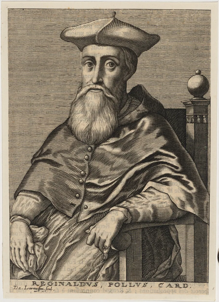 Cardinal Reginald Pole, Archbishop of Canterbury by Nicolas de Larmessin IV