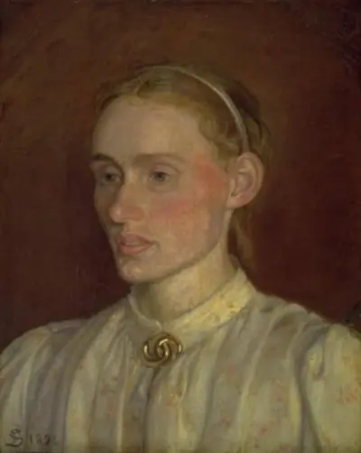 Portræt af Anna Syberg