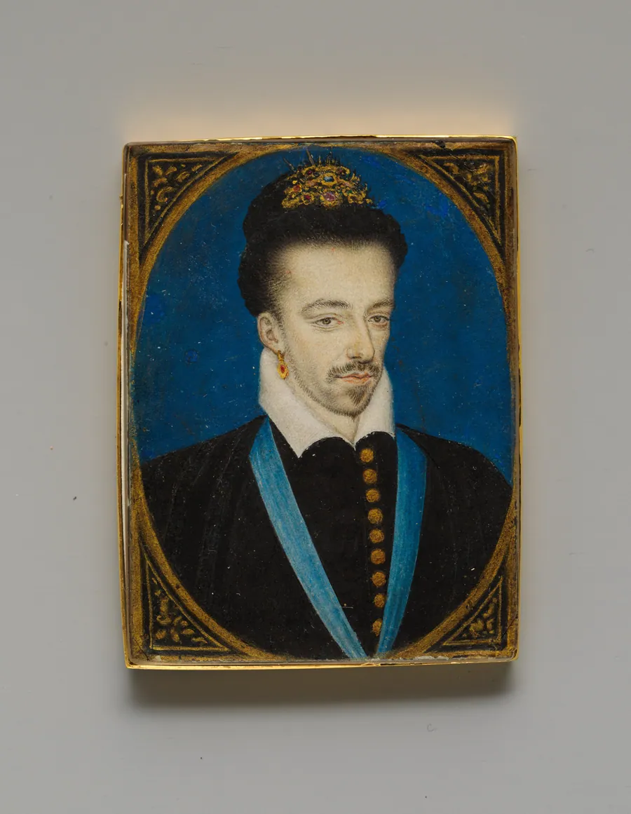 Henry III (1551–1589), King of France by François Clouet