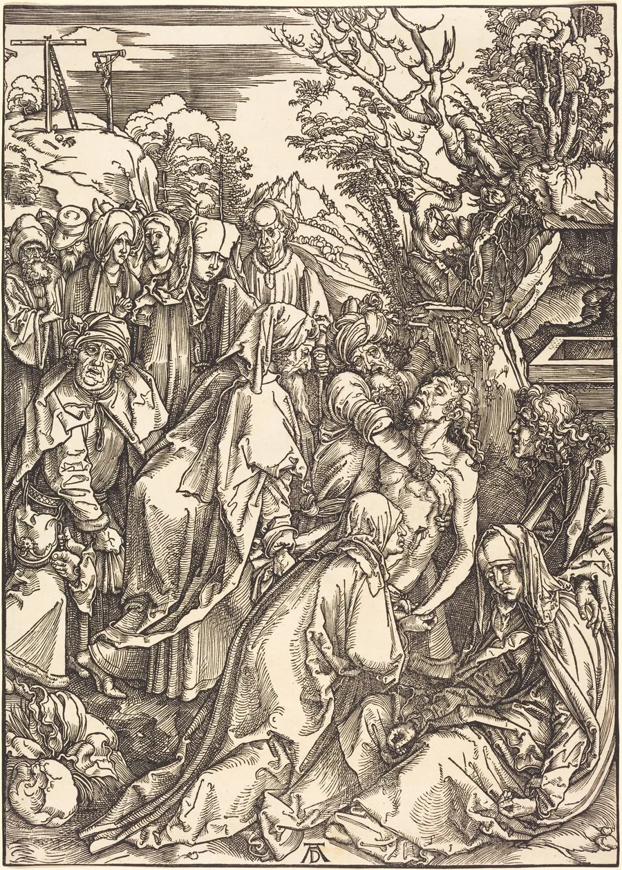 The Deposition by Albrecht Dürer