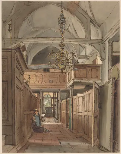 Interior of Bushey Church