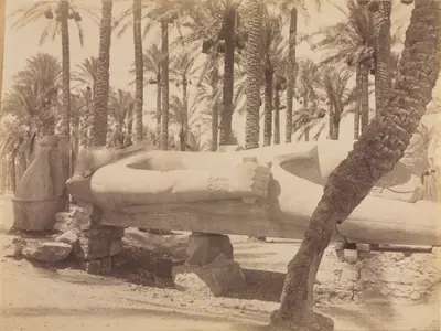 Statue of Ramesses at Saqqara