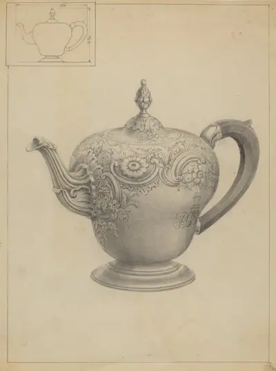 Silver Teapot