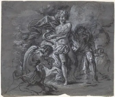 The Contest between Apollo and Pan before King Midas