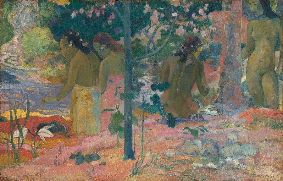 The Bathers by Paul Gauguin