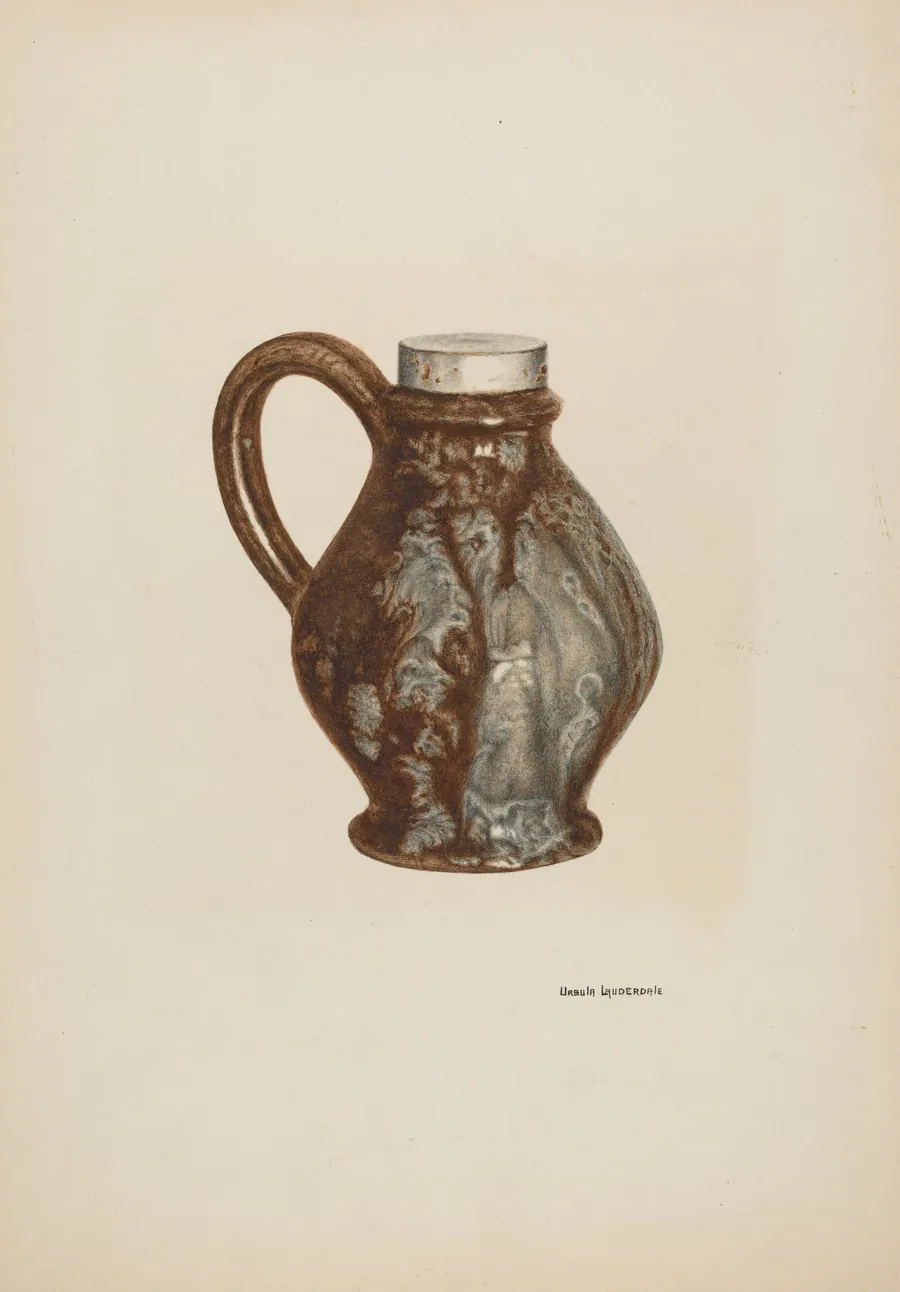 Earthen Jug by Ursula Lauderdale