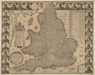 A New and Exact Mappe of England