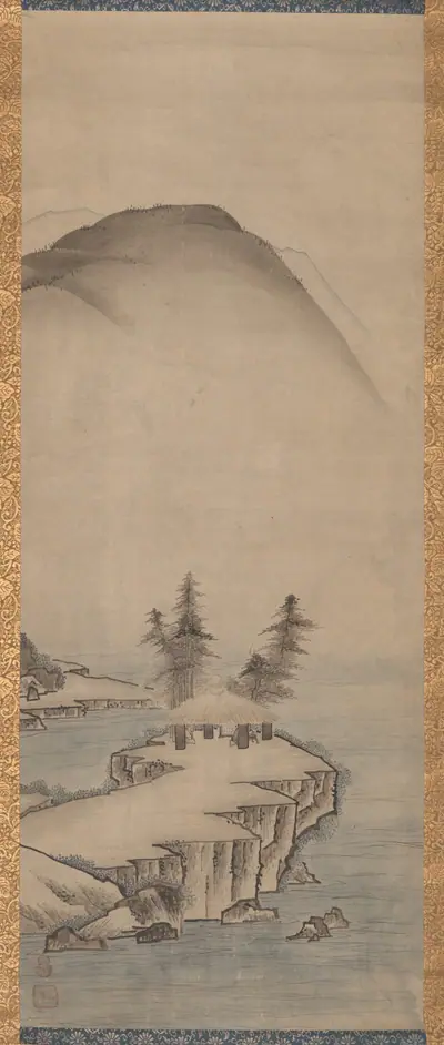Landscapes (one of a pair)