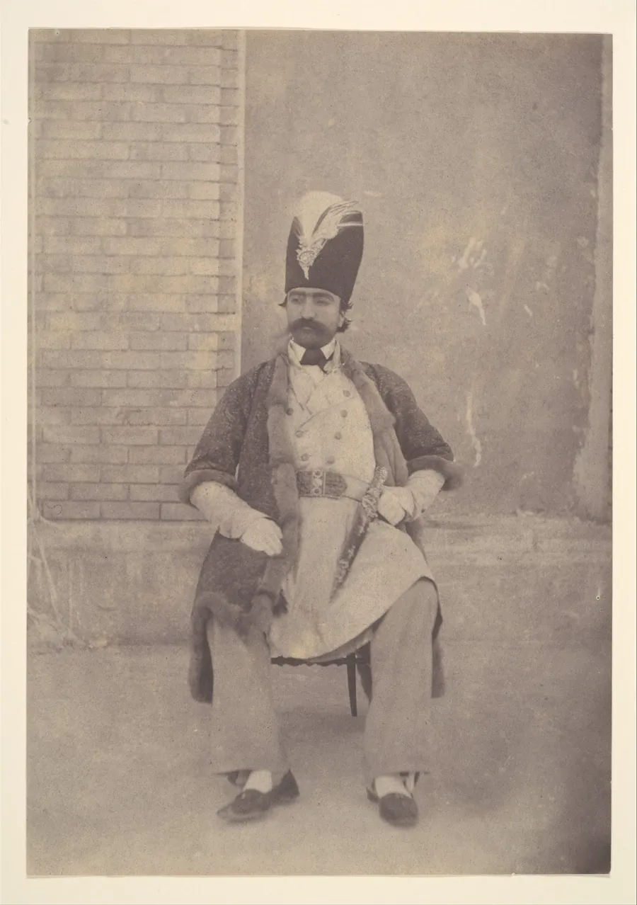 Naser al-Din Shah by Luigi Pesce