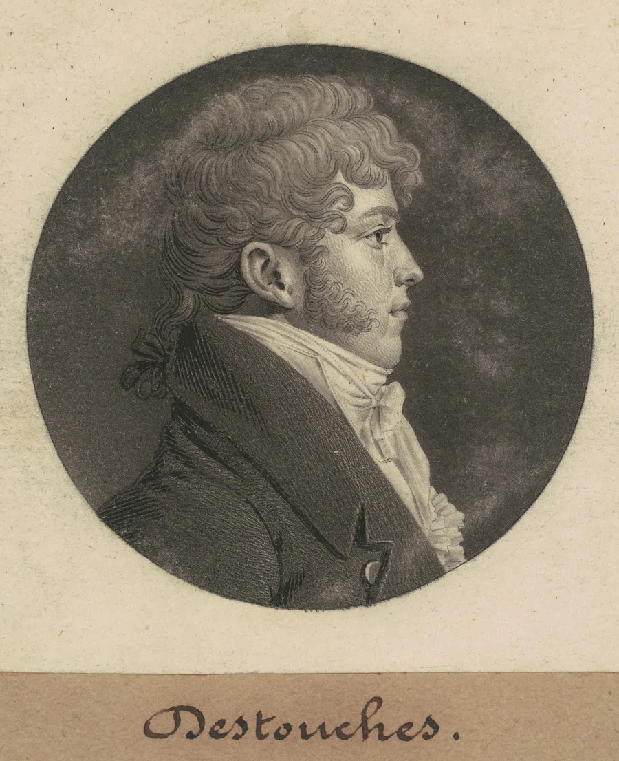 Destouches by Charles B. J. Févret de Saint-Mémin