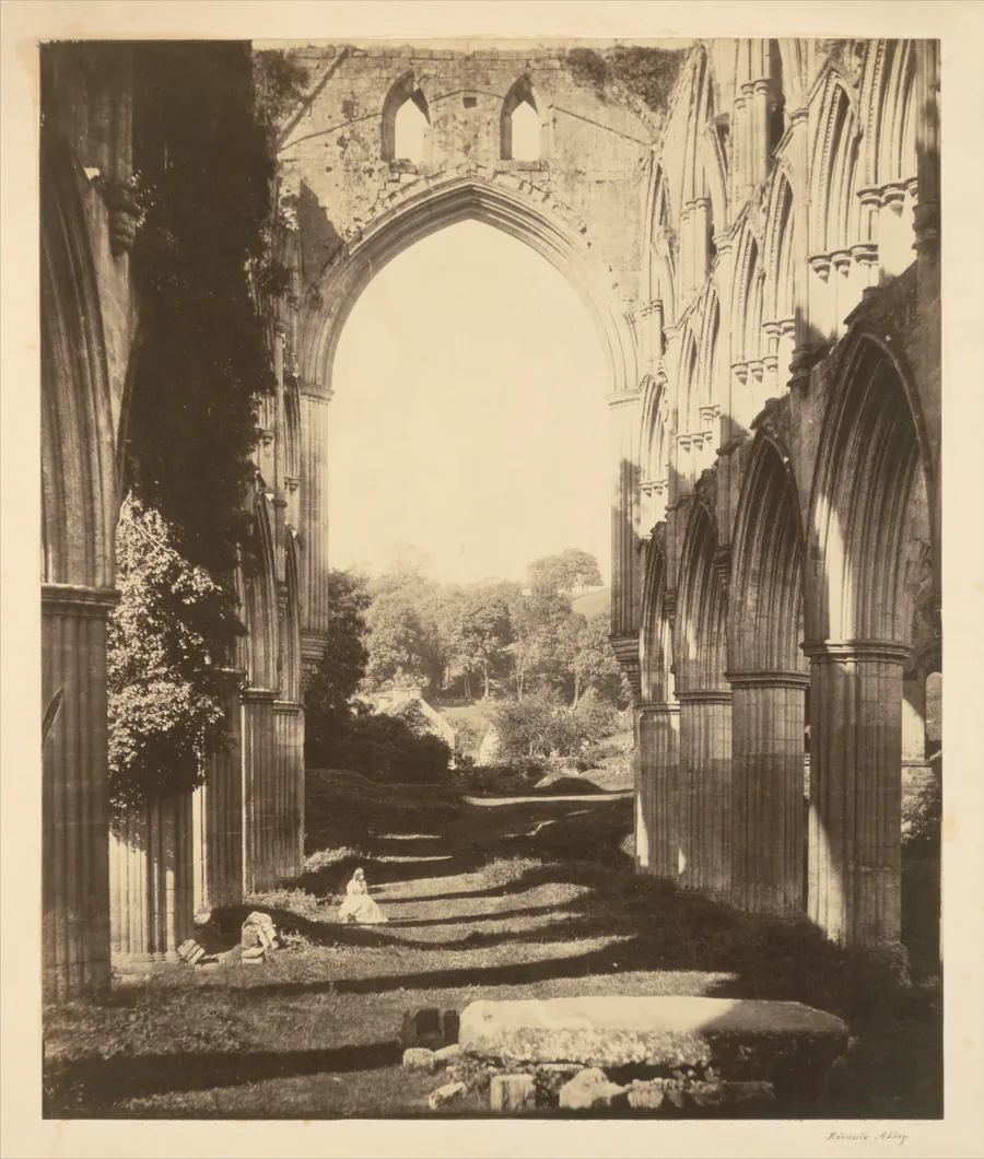 Rievaulx Abbey by Roger Fenton