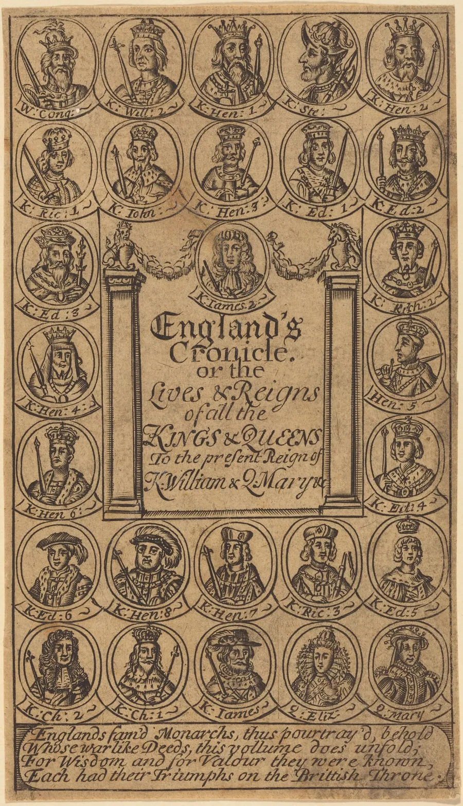 Frontispiece by British 17th Century