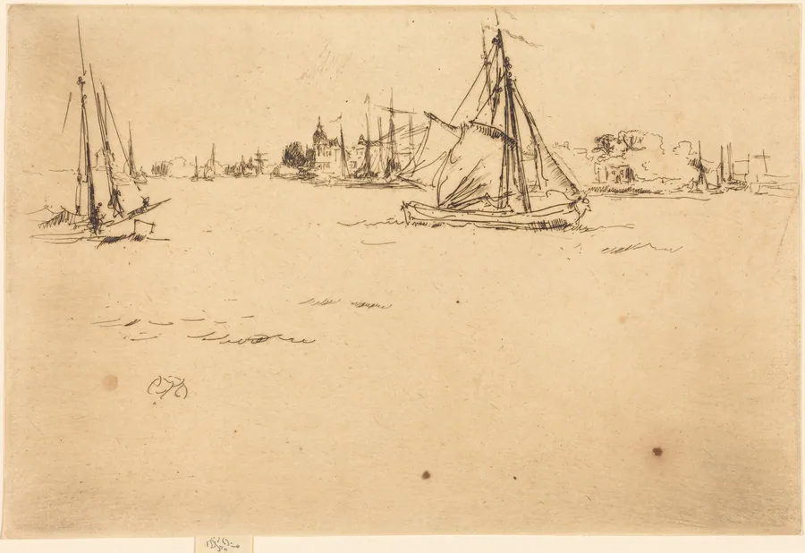 Dordrecht by James McNeill Whistler