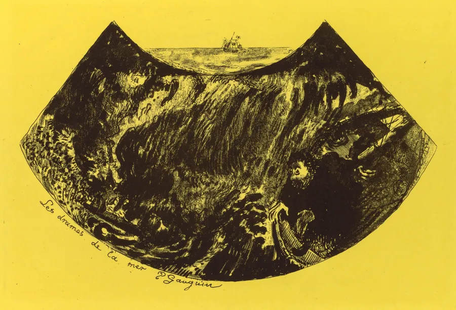 Volpini Suite:  Dramas of the Sea (Les Drames de la Mer) by Paul Gauguin