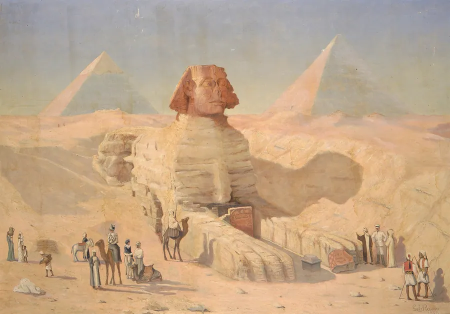 The Sphinx by George E. Raum, born Charlestown, VA 1846- died after 1922