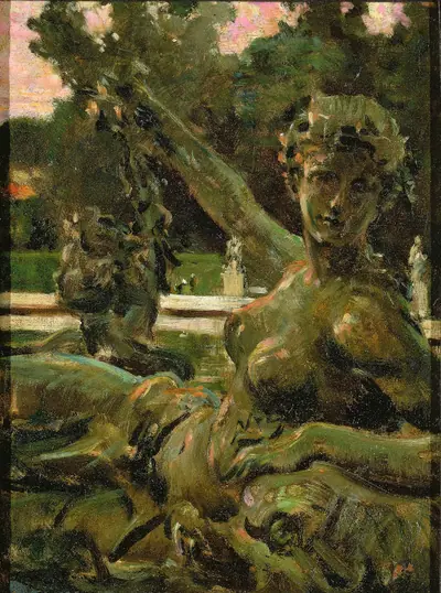 Nymph and Cupid