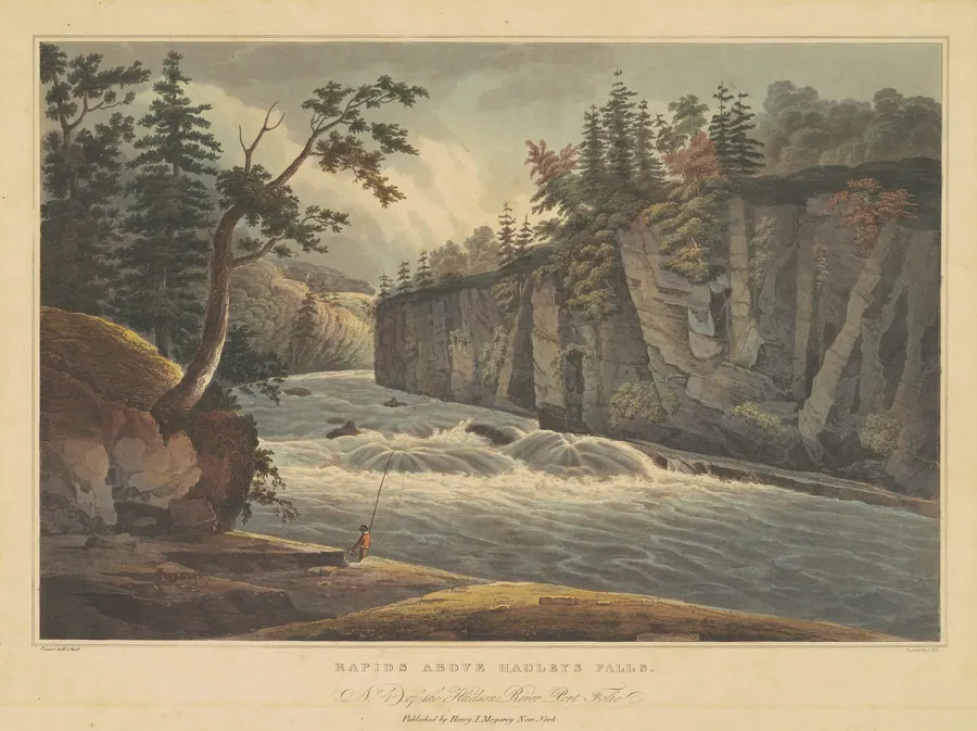 Rapids Above Hadley's Falls by John Hill