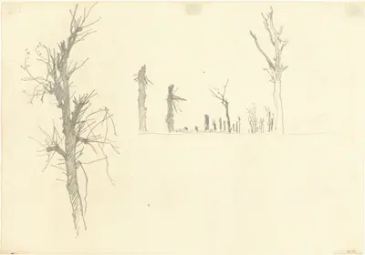 Devastated Trees [verso]