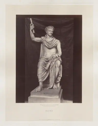 Statue de Tibere, Vatican