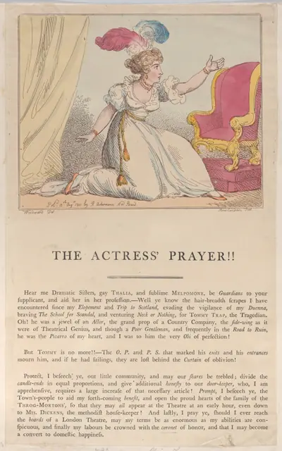 The Actress' Prayer!!