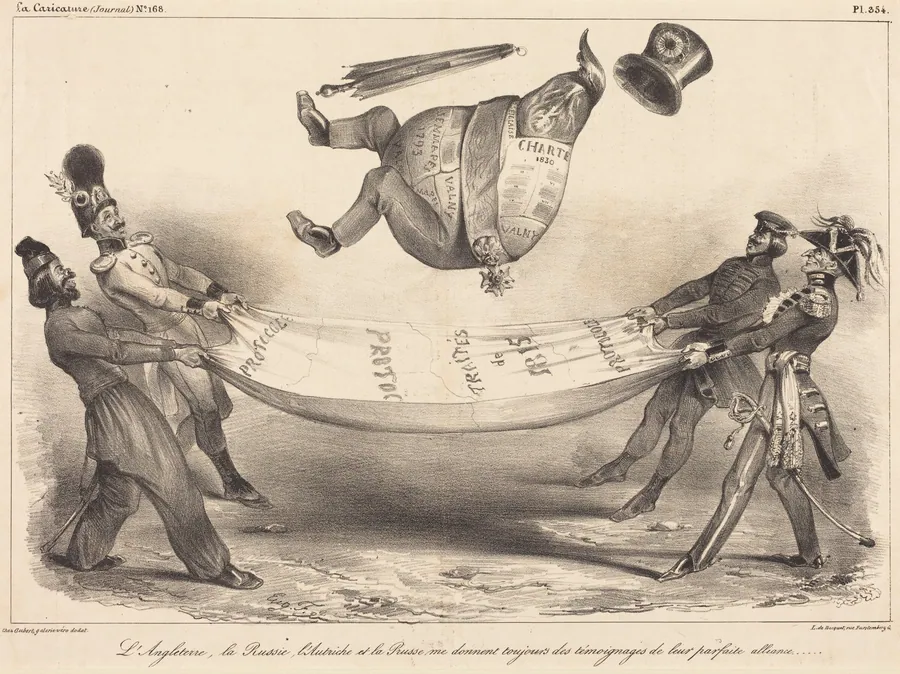 L'Angleterre, la Russie, l'Autriche...leur parfaite alliance by Aubert