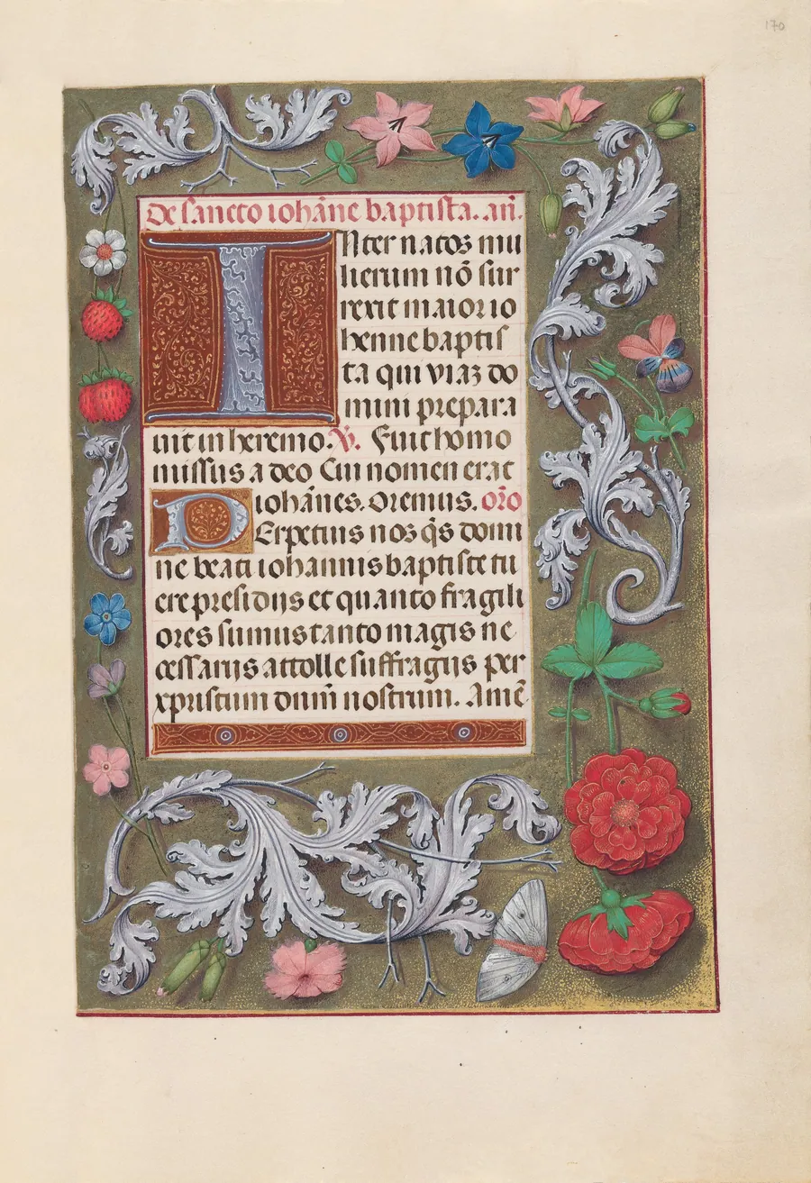 Hours of Queen Isabella the Catholic, Queen of Spain:  Fol. 170r by Master of the First Prayerbook of Maximillian