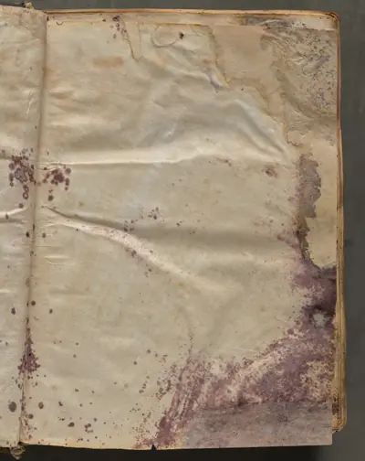 Text, folio 5 (recto), from a Gospel Book with Commentaries