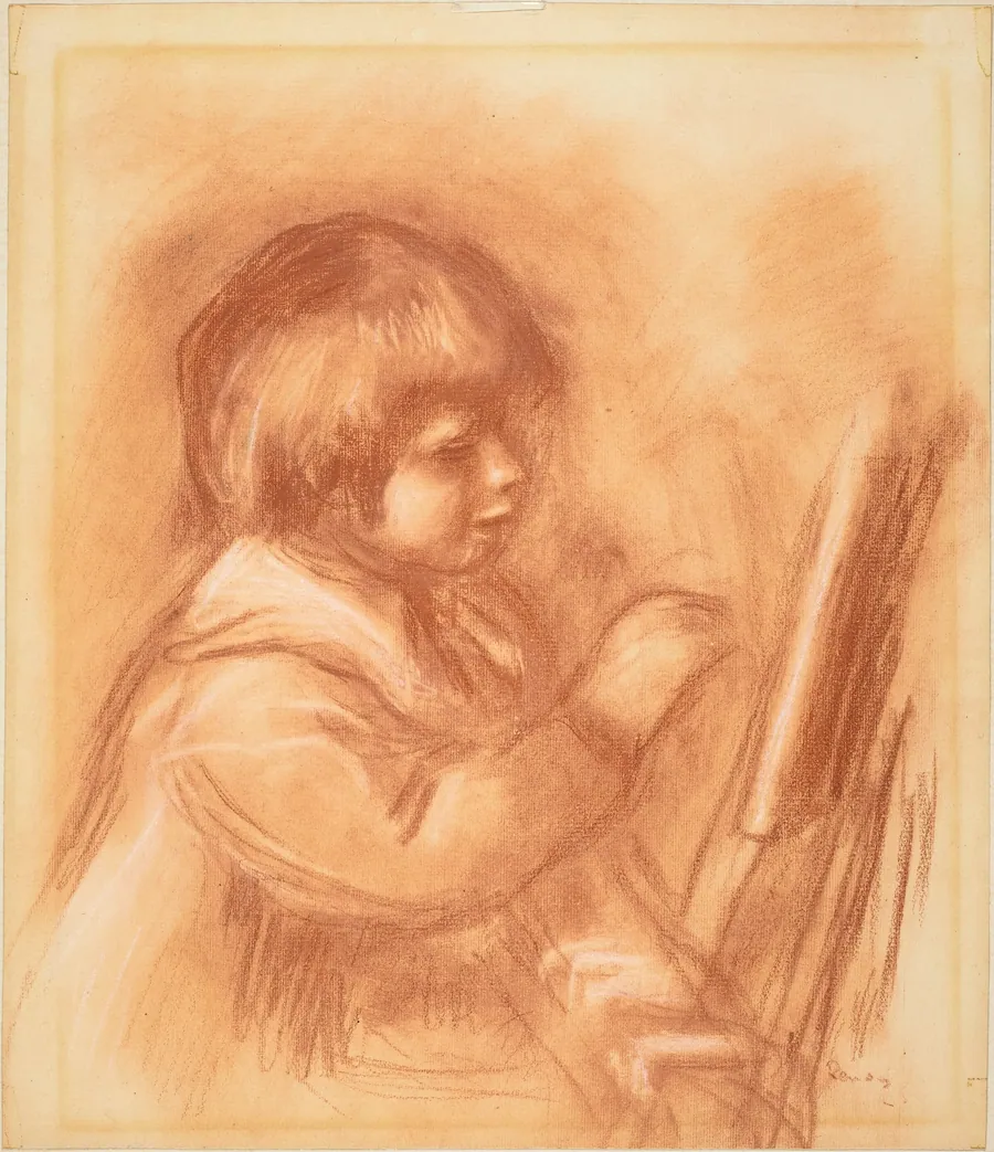 The Artist's Son Claude or "Coco" by French 20th Century
