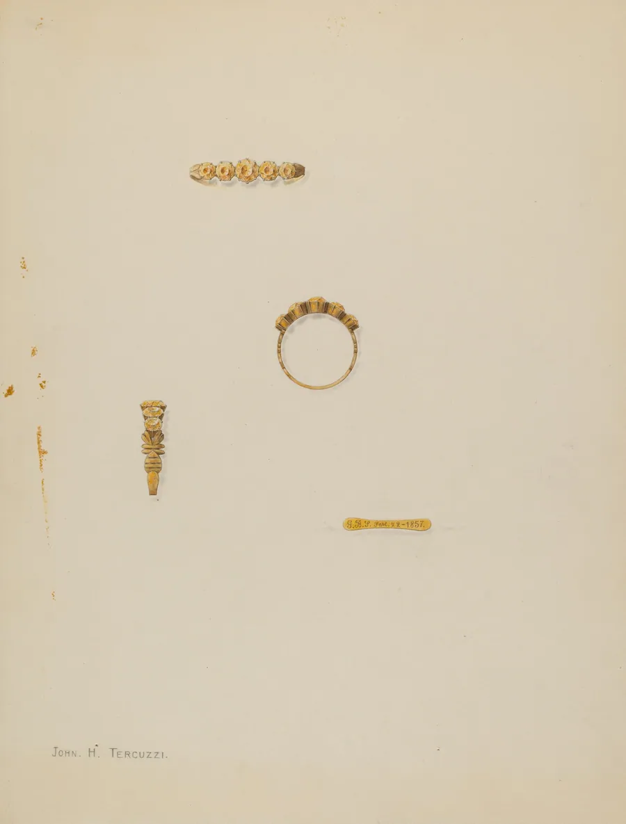 Topaz Ring by John H. Tercuzzi