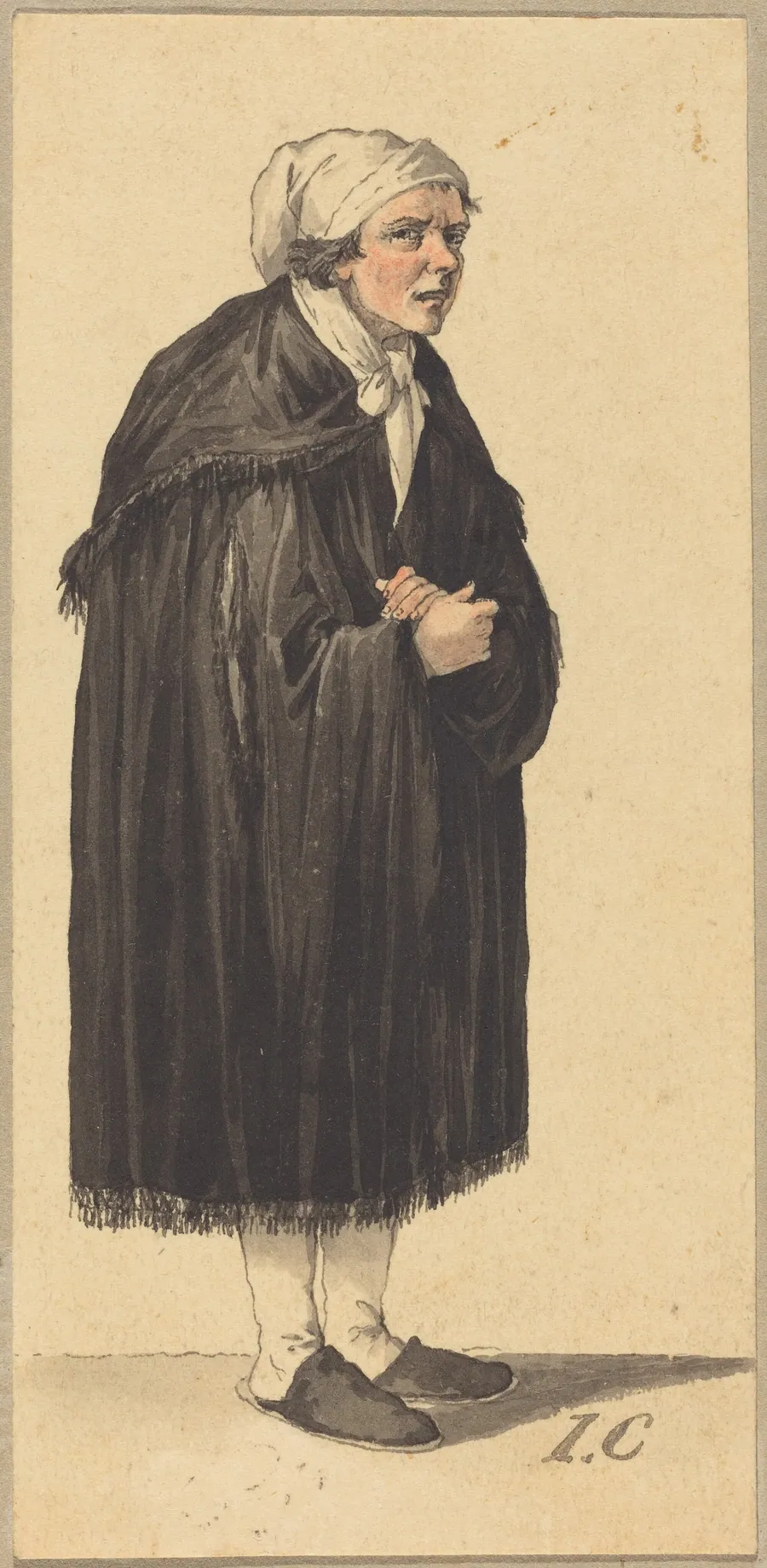 A London Character by Isaac Cruikshank