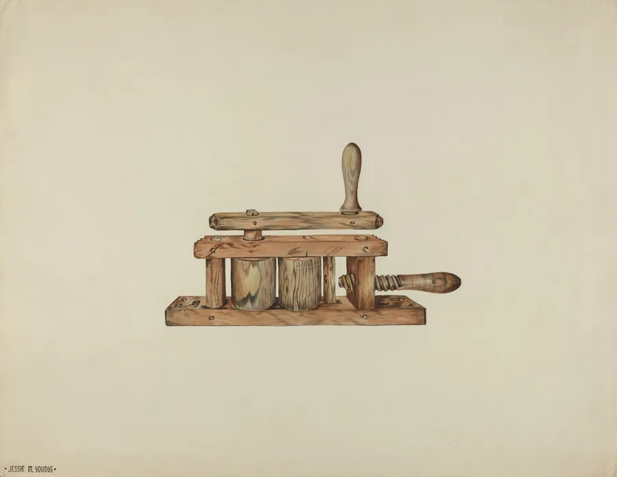 Straw Roller by Jessie M. Youngs