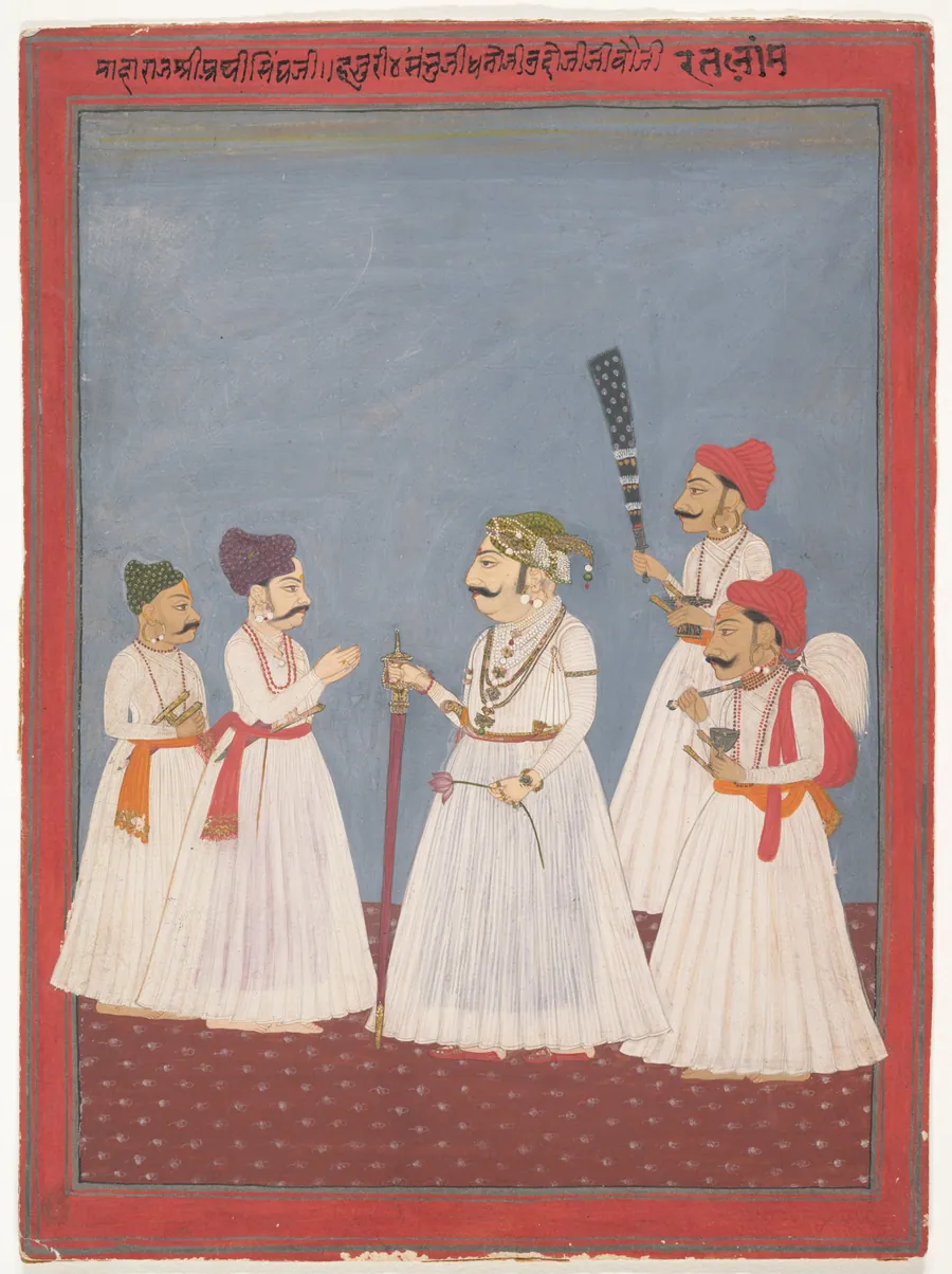 Painting by Sri Prathi Singh of Ratlam