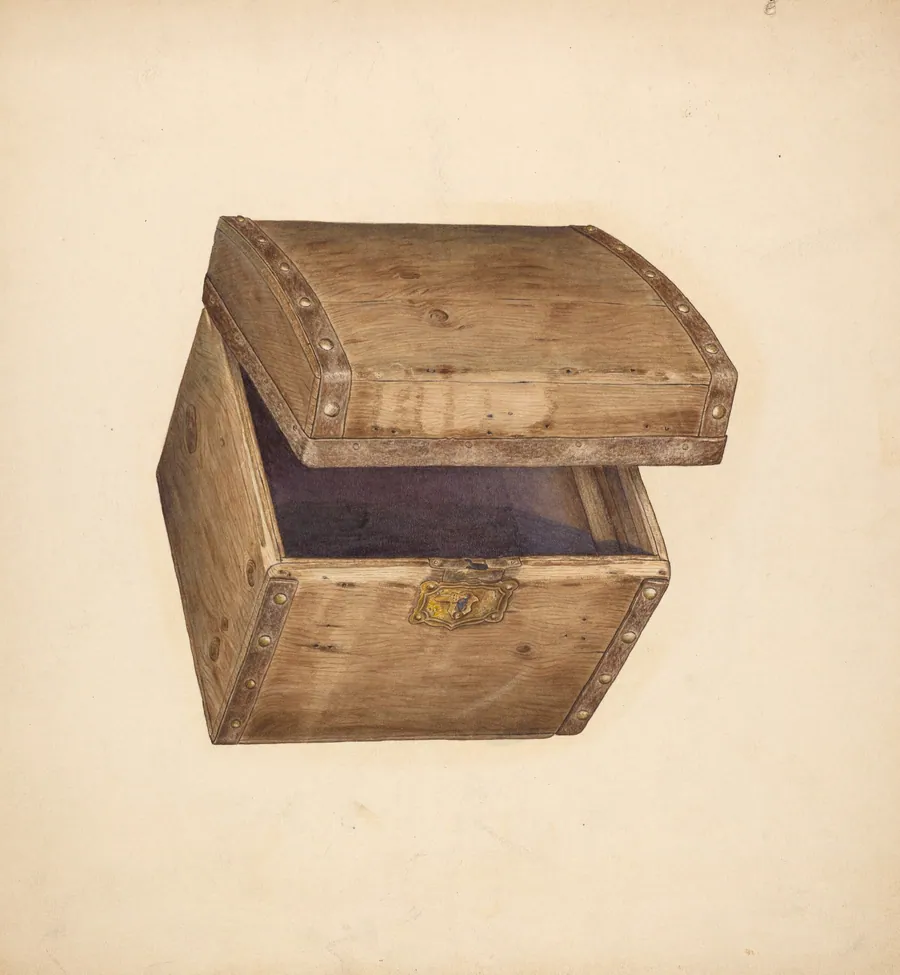 Hat Box - Wood by Gerald Scalise