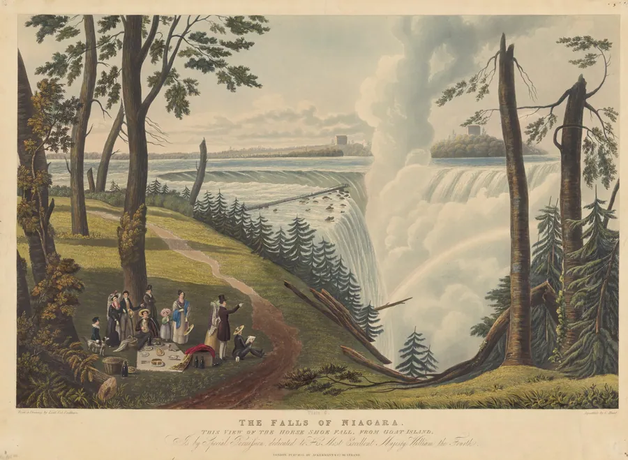 Falls of Niagara by Charles Hunt