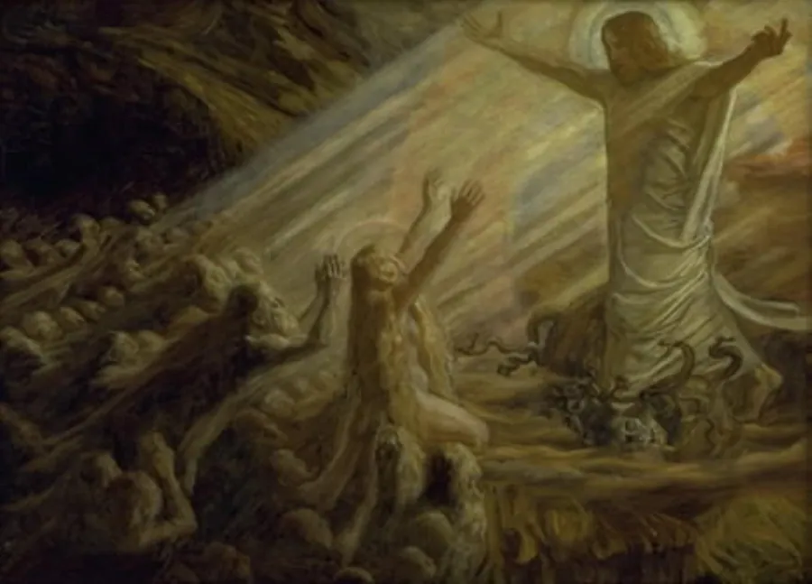 Kristus i de dødes rige. Forstudie by Joakim Skovgaard