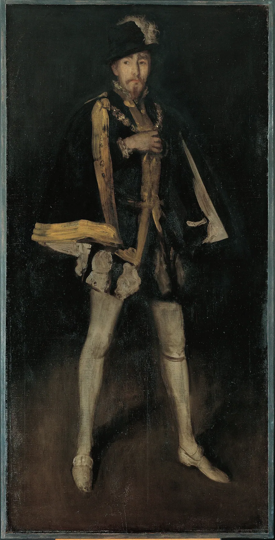 Arrangement in Black, No. 3: Sir Henry Irving as Philip II of Spain by James McNeill Whistler