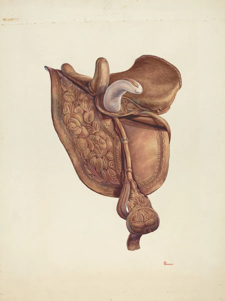 Saddle by Hal Blakeley